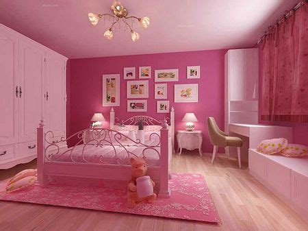 粉紅色房間佈置